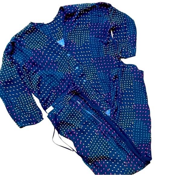 Vintage NAF NAF Matching Top Pants Set Size L - Picture 1 of 6